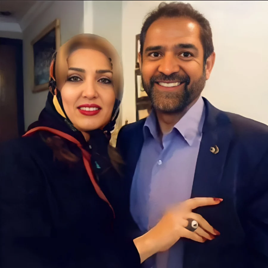 اولین عکس همسر فیروز کریمی !